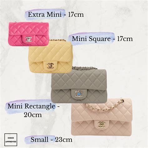 chanel 19 small flap bag price|chanel bag size chart.